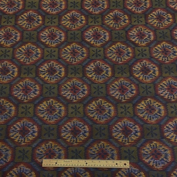 Burch Fabrics Ikat Indigo Upholstery Fabric