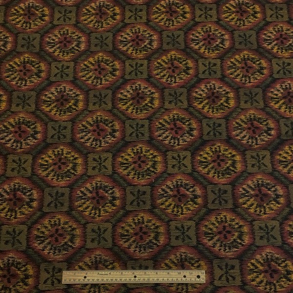 Burch Fabrics Ikat Ebony Upholstery Fabric
