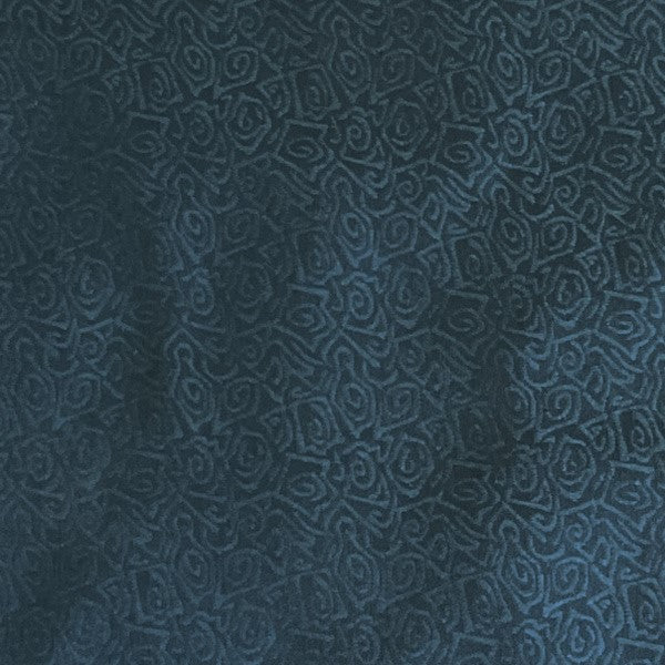 Burch Fabric Scribble Teal Upholstery Fabric
