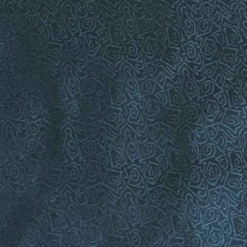 Burch Fabric Scribble Teal Upholstery Fabric
