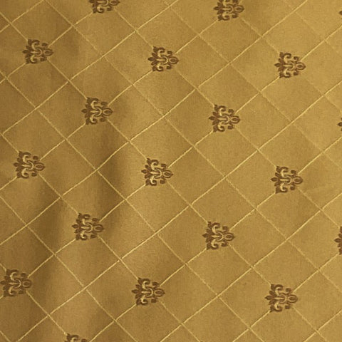 Burch Fabrics Donald Gold Jacquard Upholstery Fabric