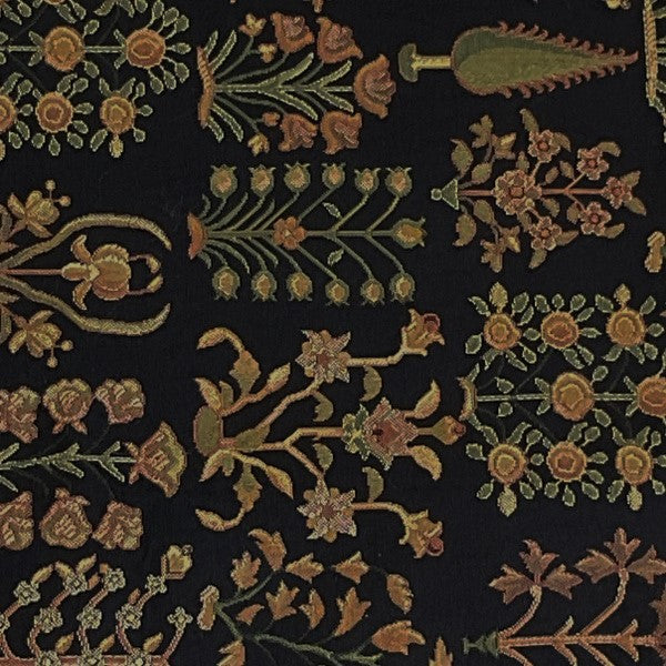 Burch Fabric Khorasan Black Upholstery Fabric