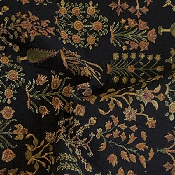 Burch Fabric Khorasan Black Upholstery Fabric