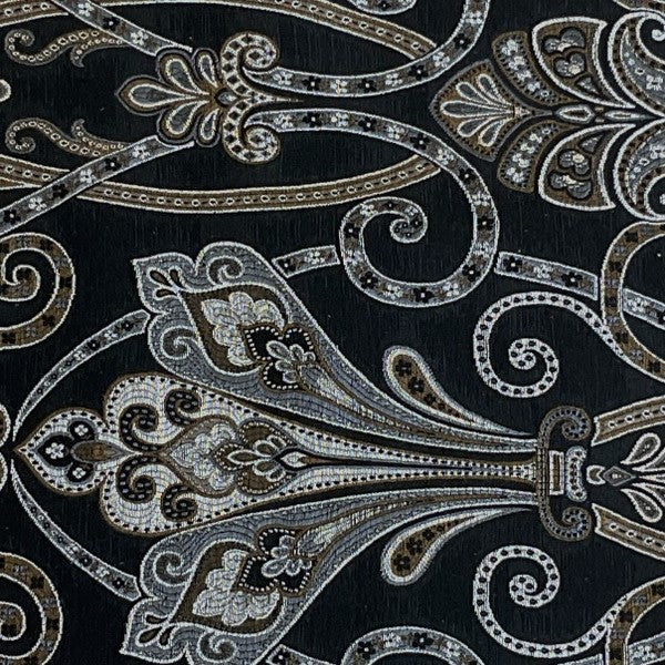 Burch Fabric Paloma Noir Upholstery Fabric