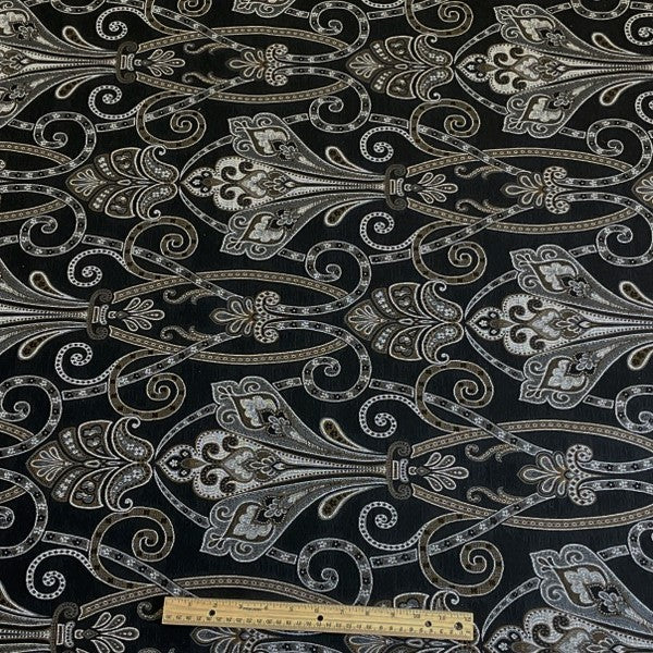 Burch Fabric Paloma Noir Upholstery Fabric
