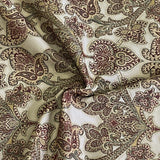 Burch Fabrics Lawler Scarlet Paisley Upholstery Fabric