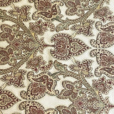 Burch Fabrics Lawler Scarlet Paisley Upholstery Fabric