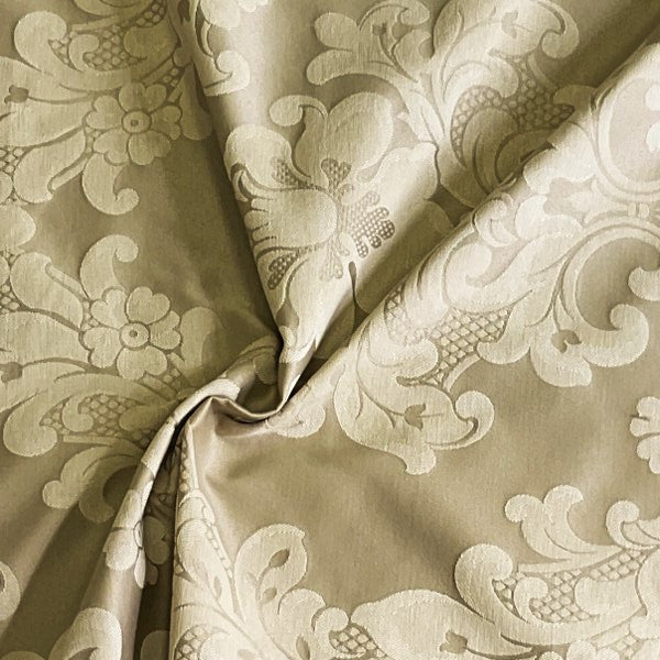 Burch Fabrics David Beige Damask Upholstery Fabric – Toto Fabrics