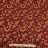 Burch Fabric Kafka Red & Gold Upholstery Fabric