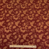 Burch Fabric Kafka Red & Gold Upholstery Fabric