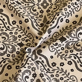 Burch Fabric Milas Black & White Upholstery Fabric
