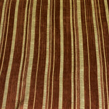 Burch Fabrics Chase Copper Chenille Stripe Upholstery Fabric