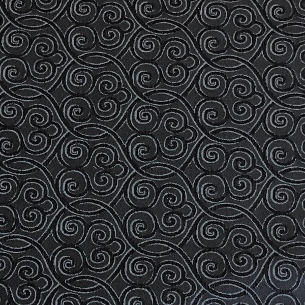 Burch Fabric Jazz Raven Upholstery Fabric