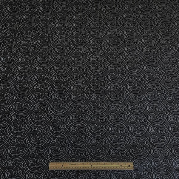 Burch Fabric Jazz Raven Upholstery Fabric