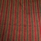 Burch Fabrics Ledger Brick Chenille Stripe Upholstery Fabric
