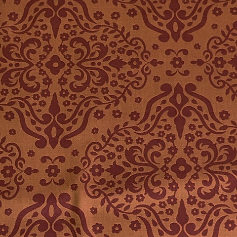 Burch Fabric Milas Red & Gold Upholstery Fabric