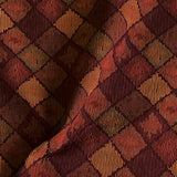 Burch Fabrics Camberra Burgundy Diamond Upholstery Fabric