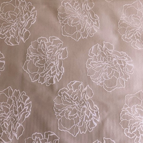 Burch Fabric Ramira Beige Upholstery Fabric