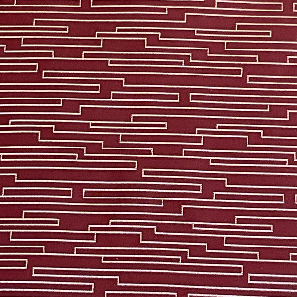 Burch Fabric Catwalk Wine Upholstery Fabric