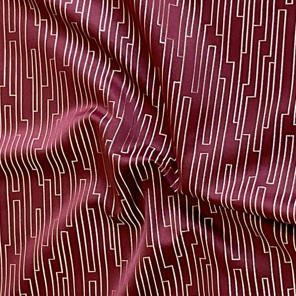 Burch Fabric Catwalk Wine Upholstery Fabric