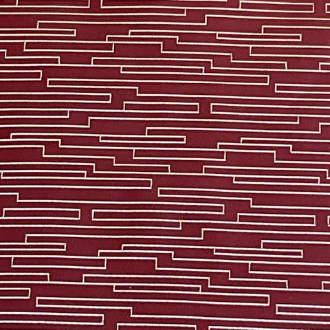 Burch Fabric Catwalk Wine Upholstery Fabric