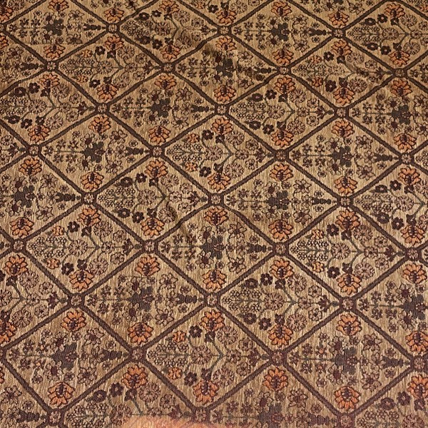 Burch Fabrics Mughal Gold Chenille Upholstery Fabric