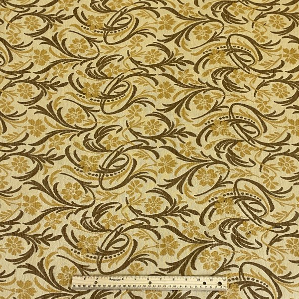 Burch Fabric March Golden Upholstery Fabric