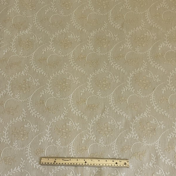 Burch Fabric Racheal Ivory Upholstery Fabric