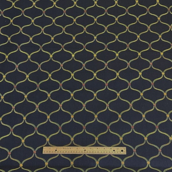 Burch Fabric Marscia Navy Upholstery Fabric