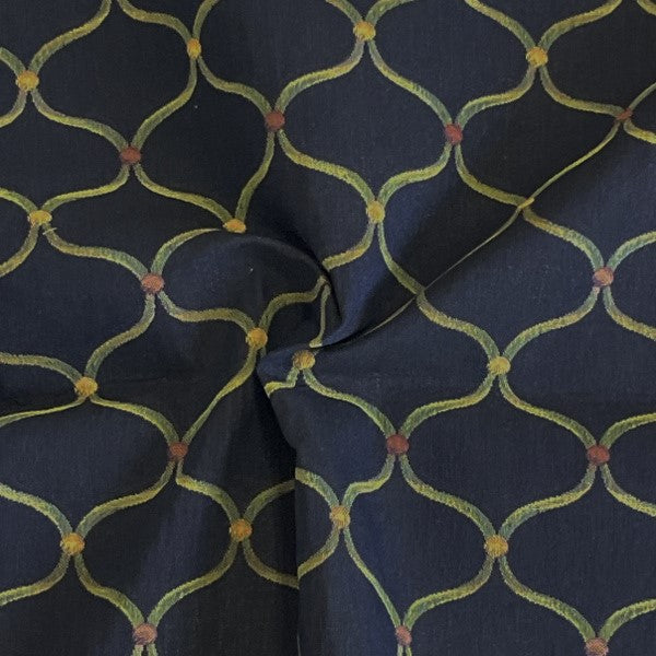 Burch Fabric Marscia Navy Upholstery Fabric