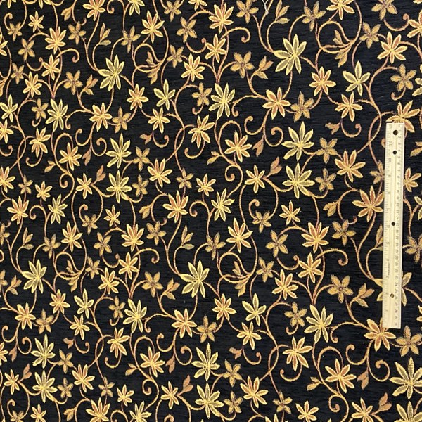Burch Fabric Grace Black Upholstery Fabric