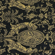 Burch Fabric Modreski Black Upholstery Fabric