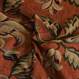 Burch Fabrics Elizabeth Rust Chenille Upholstery Fabric