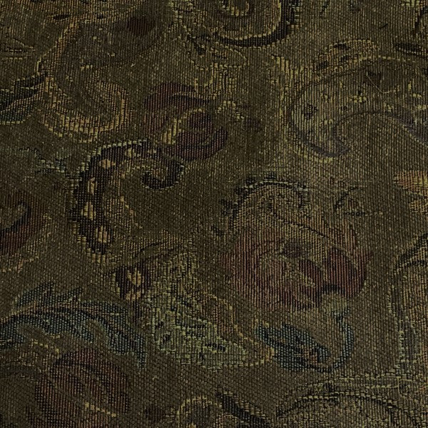 Burch Fabrics Dugan Olive Chenille Upholstery Fabric