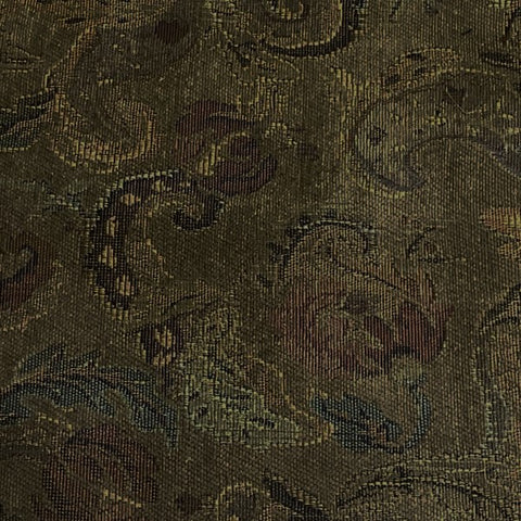 Burch Fabrics Dugan Olive Chenille Upholstery Fabric