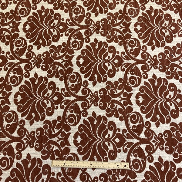 Burch Fabric Pablo Rust Upholstery Fabric