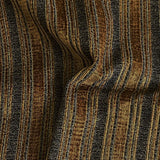 Burch Fabrics Ledger Golden Raised Chenille Stripe Upholstery Fabric