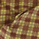 Burch Fabrics Slocum Gold Plaid Upholstery Fabric