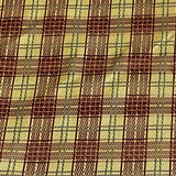 Burch Fabrics Slocum Gold Plaid Upholstery Fabric