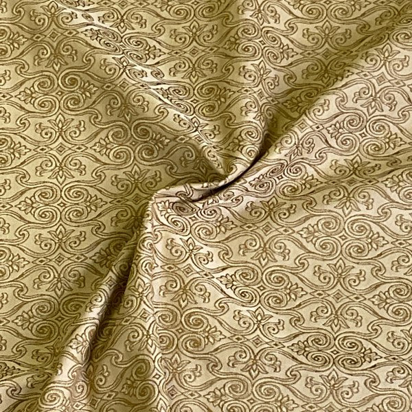 Burch Fabric Billy Brass Upholstery Fabric