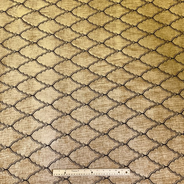 Burch Fabric Mavis Golden Upholstery Fabric