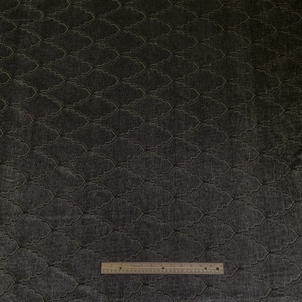 Burch Fabric Mavis Evening Blue Upholstery Fabric
