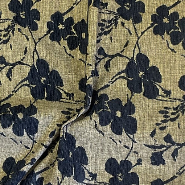 Burch Fabric Ruth Navy Upholstery Fabric