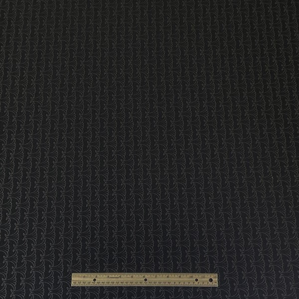 Burch Fabric Jensen Noir Upholstery Fabric