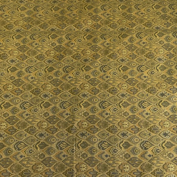 Burch Fabrics Godfrey Yellow Jacquard Upholstery Fabric