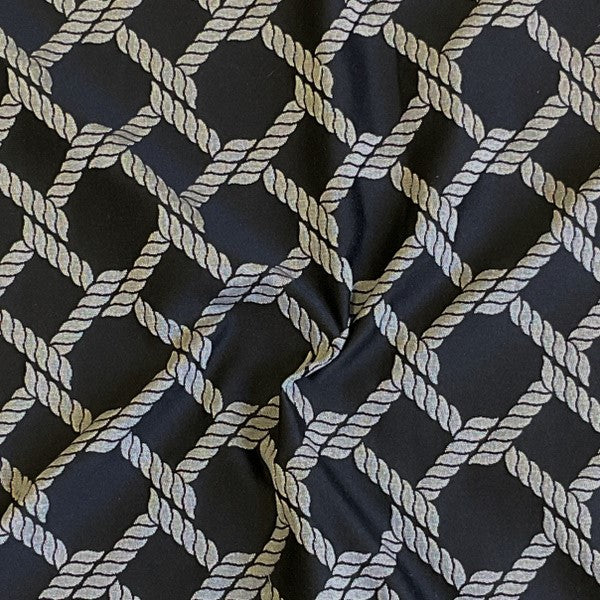 Burch Fabric Clive Black Upholstery Fabric