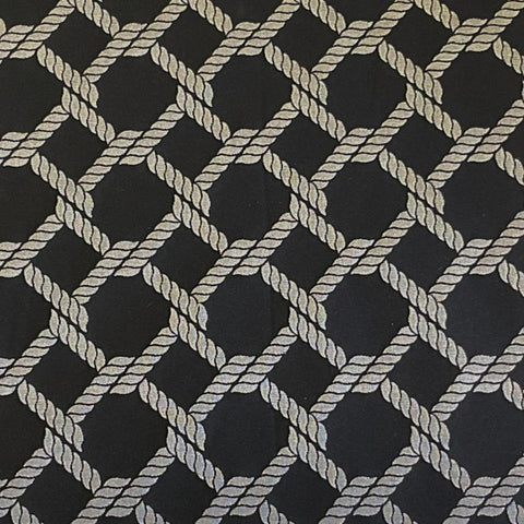 Burch Fabric Clive Black Upholstery Fabric