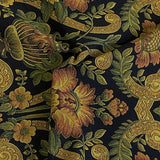 Burch Fabrics Marlene Navy Jacquard Upholstery Fabric