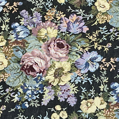 Burch Fabric Madonna Black Upholstery Fabric