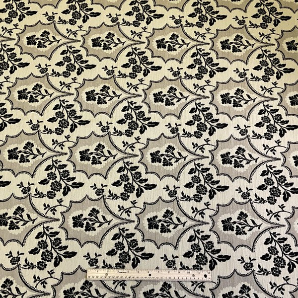Burch Fabric Freda Ebony Upholstery Fabric